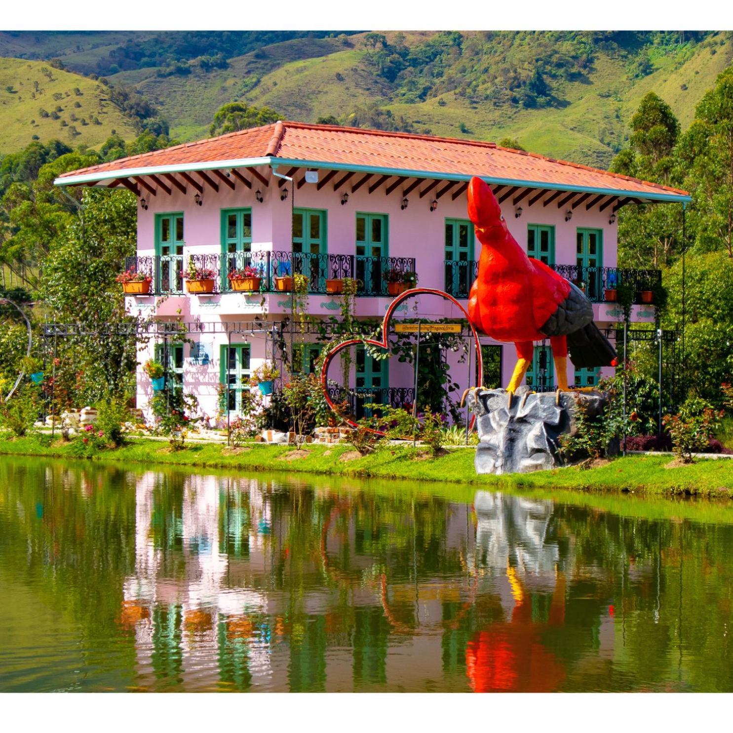 Hotel Lago Valdivia Jardín Kültér fotó